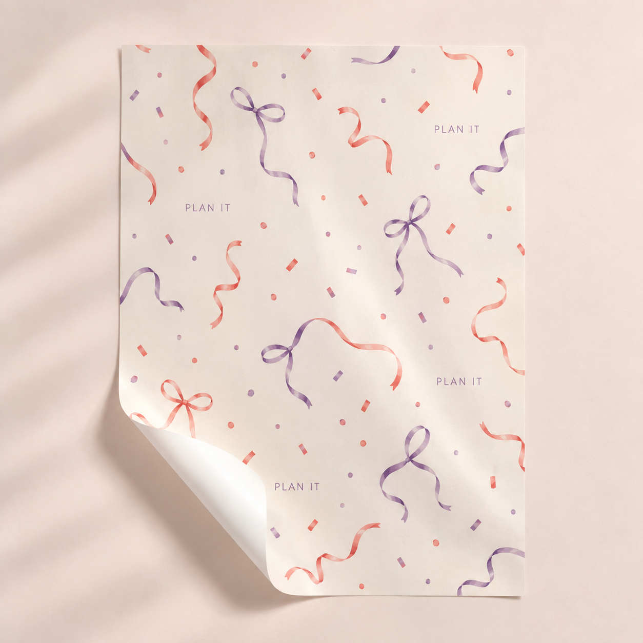 Gift Wrap Sheet — 50 × 70 cm — Primary view