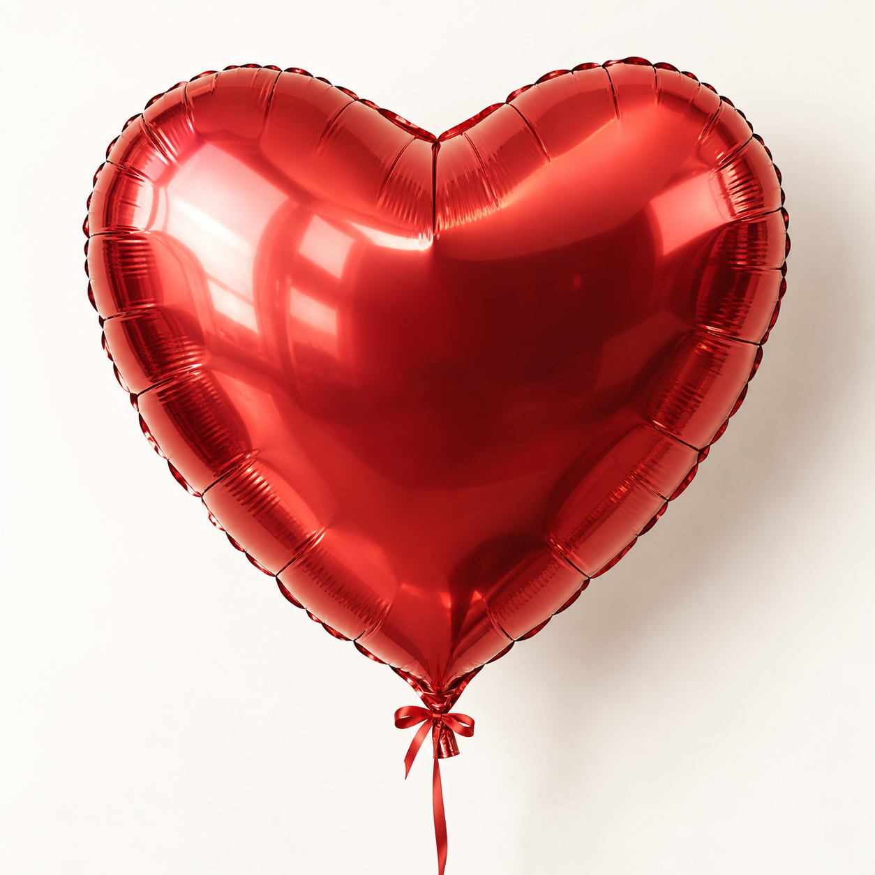 75 cm Heart-Shaped Foil Balloon — Primary view