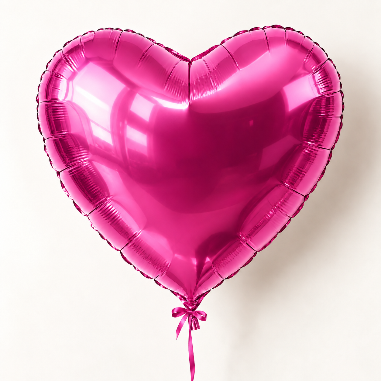75 cm Heart-Shaped Foil Balloon — Variant view
