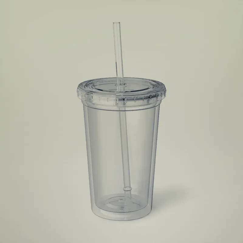 Kids' Acrylic Straw Cup — Primary view
