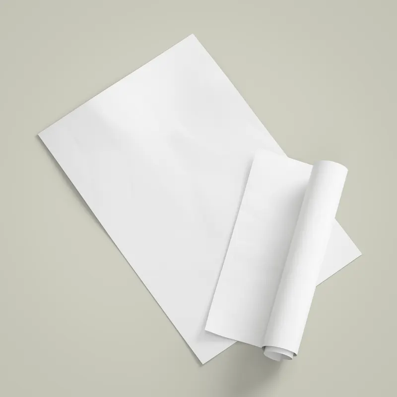 Matte Menu & Seating Chart Poster — Primary view