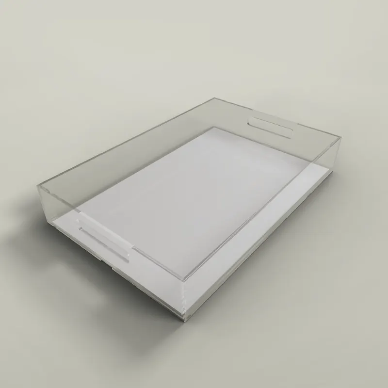 Printed Acrylic Serving Tray — Primary view