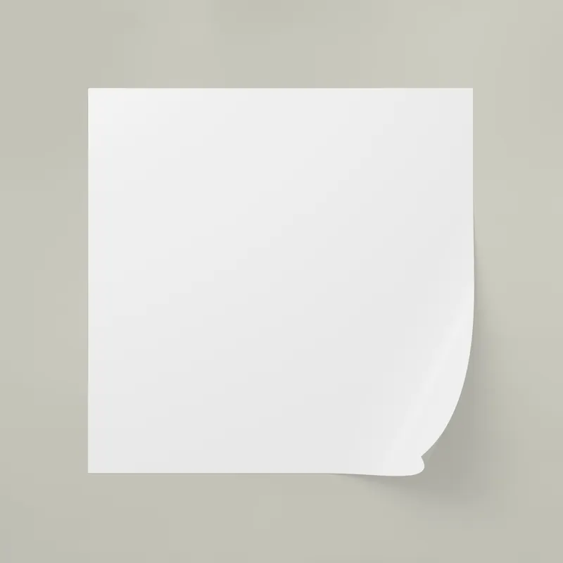 Square Favor Label Roll — Primary view